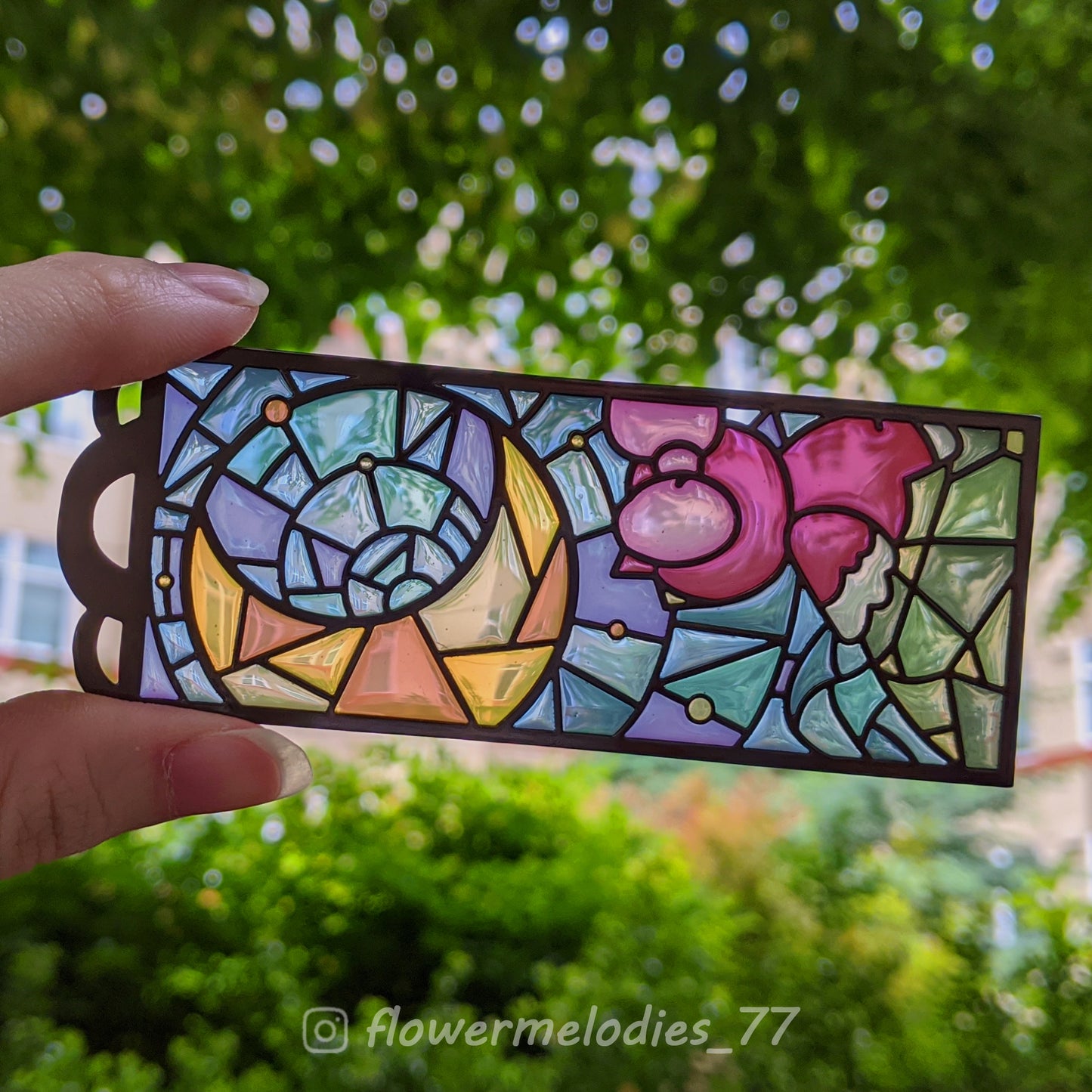 Celeste Stained Glass Bookmark