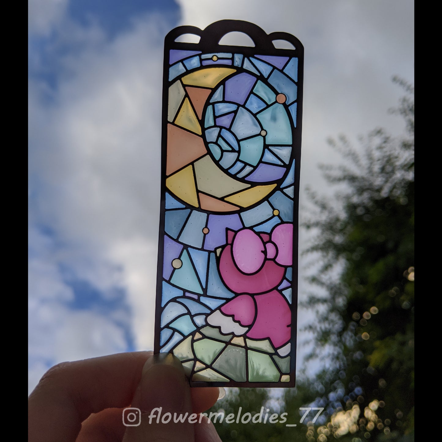 Celeste Stained Glass Bookmark